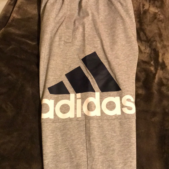 Adidas Grey Sweatpants Men's Size Sm - Picture 3 of 3